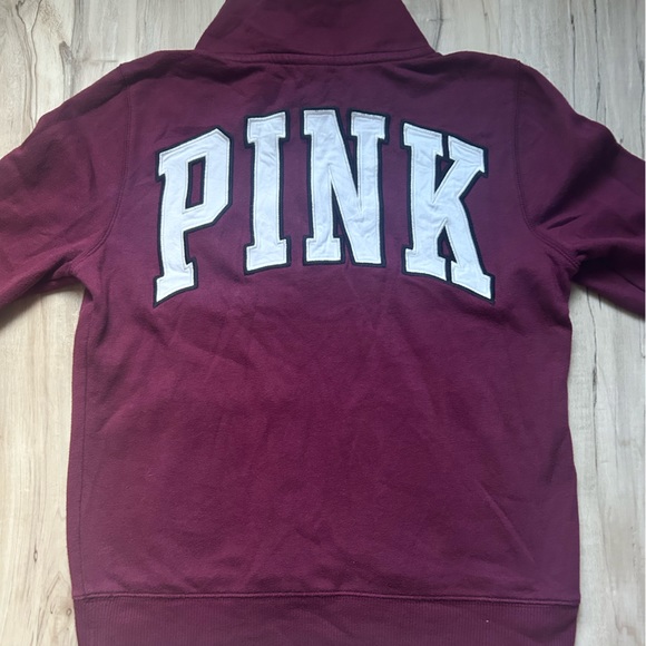 PINK Victoria's secret Quarter Zip - Picture 3 of 4